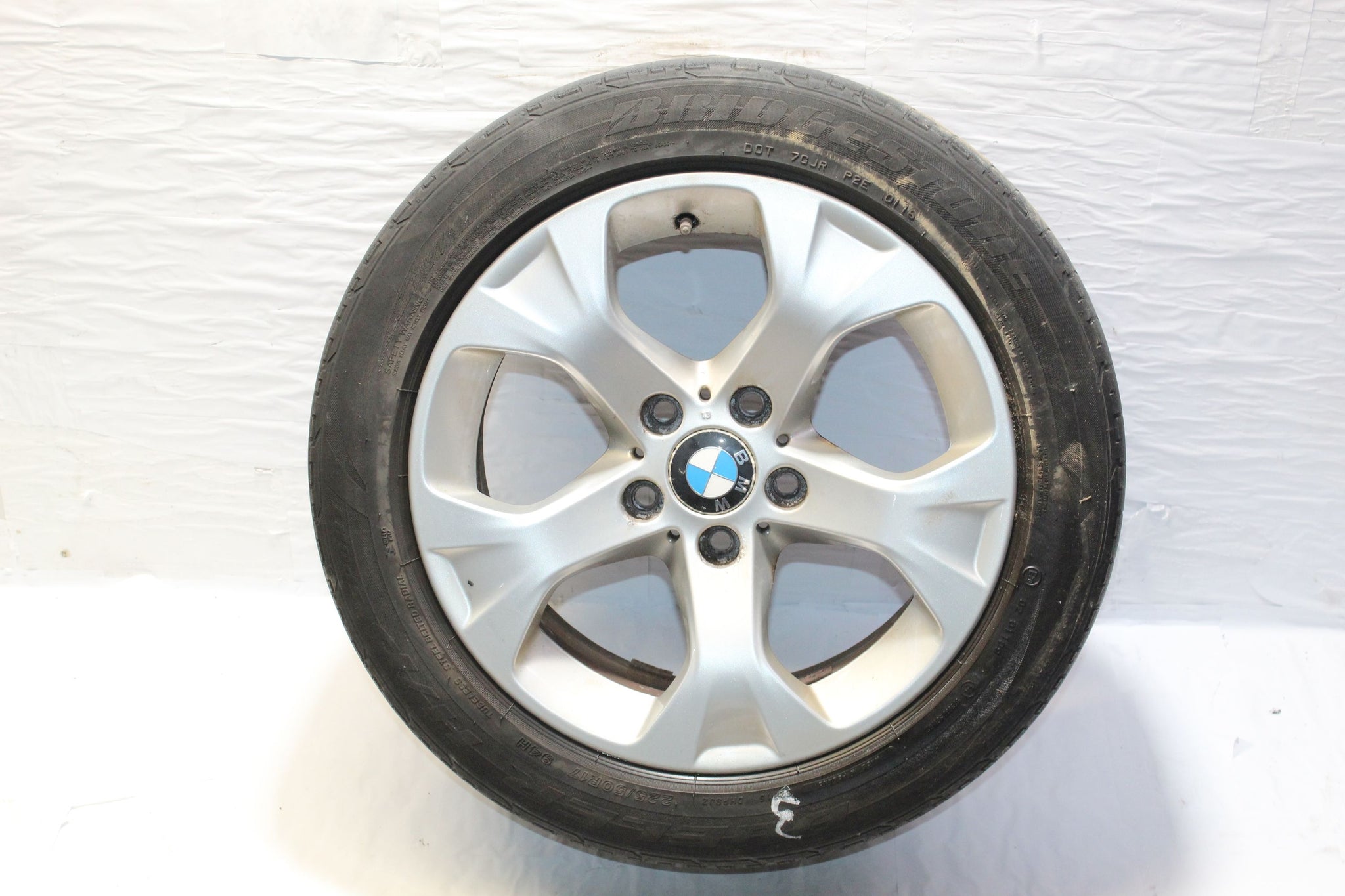 2012 BMW X1 E84 ALLOY WHEEL WITH TYRE 225 / 50 R17 2MM