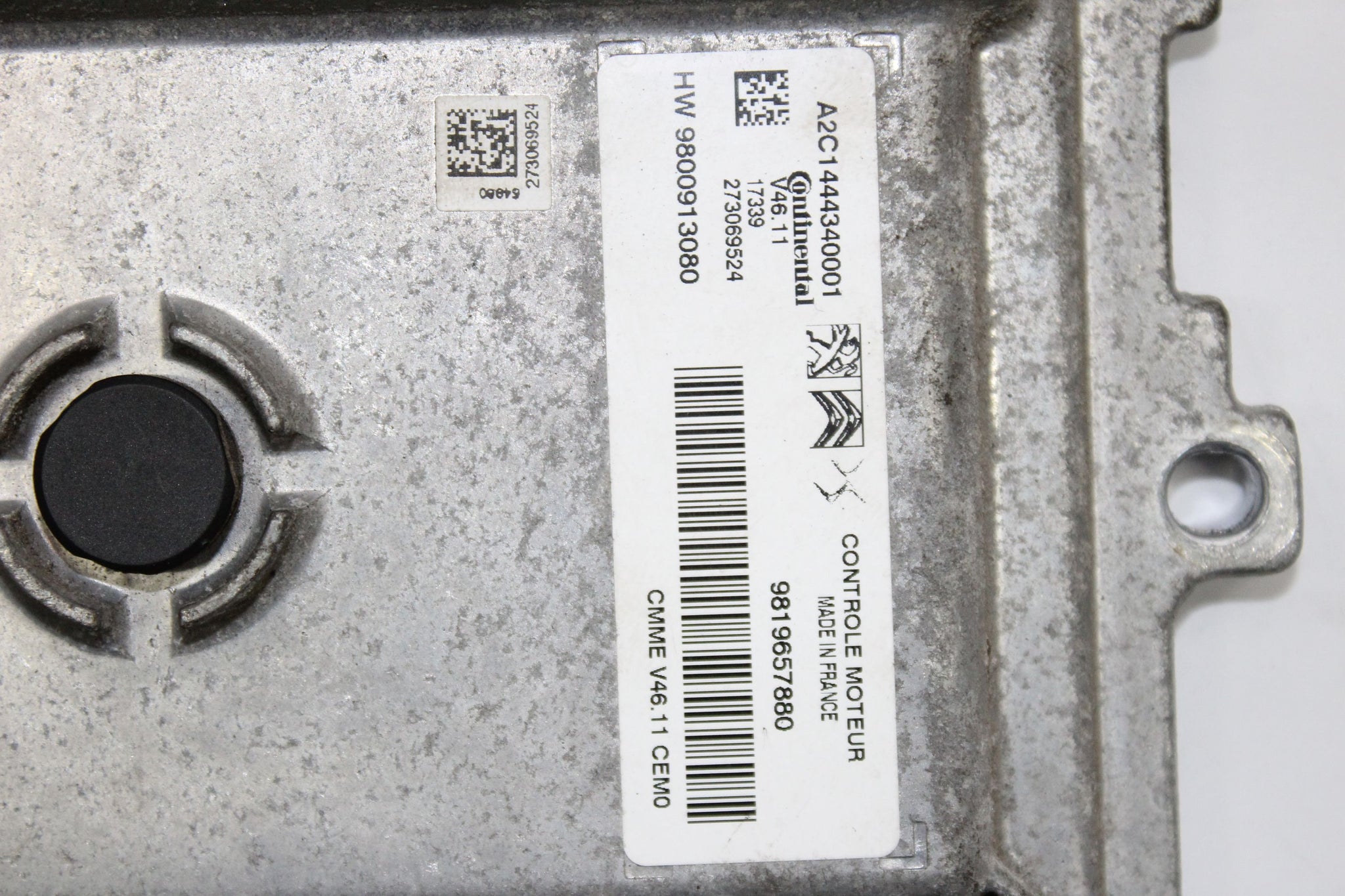 2018 CITROEN C3 MK3 1.2 Petrol Engine Control Module ECU 9819657880