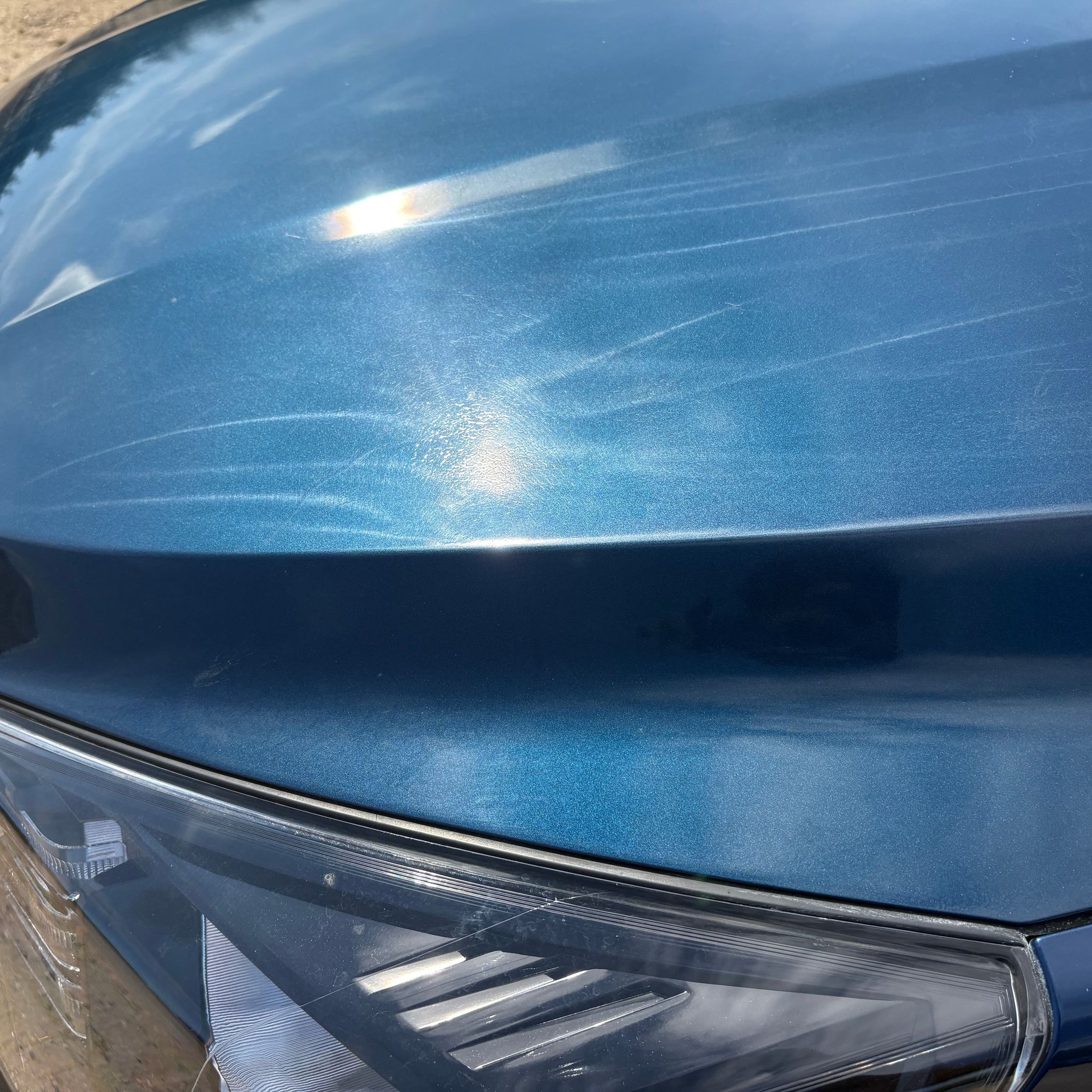 2013 SSANGYONG KORANDO SPORTS BONNET BAP BLUE