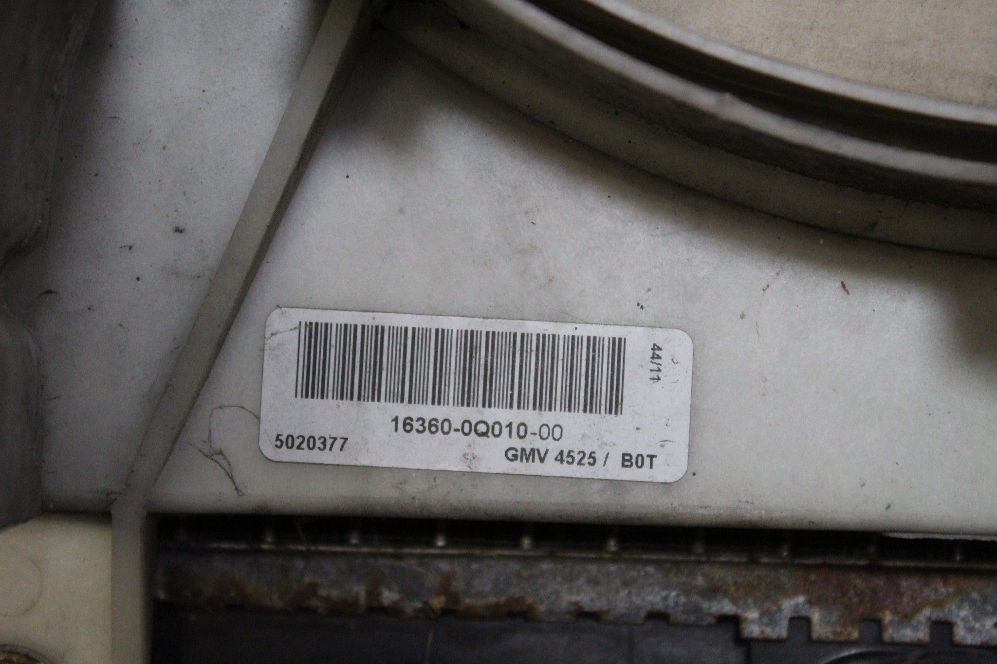 2011 PEUGEOT 107 1.0 Petrol Radiator RAD Pack