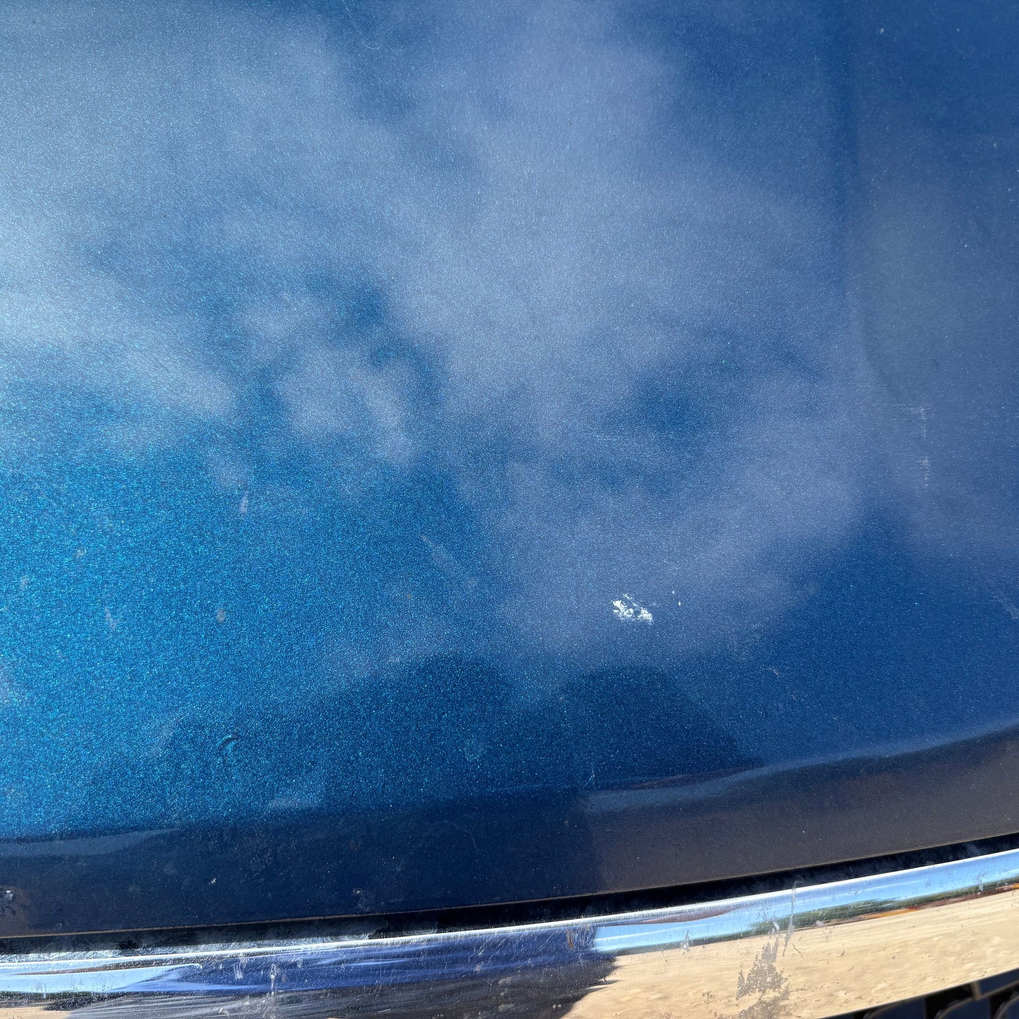 2013 SSANGYONG KORANDO SPORTS BONNET BAP BLUE