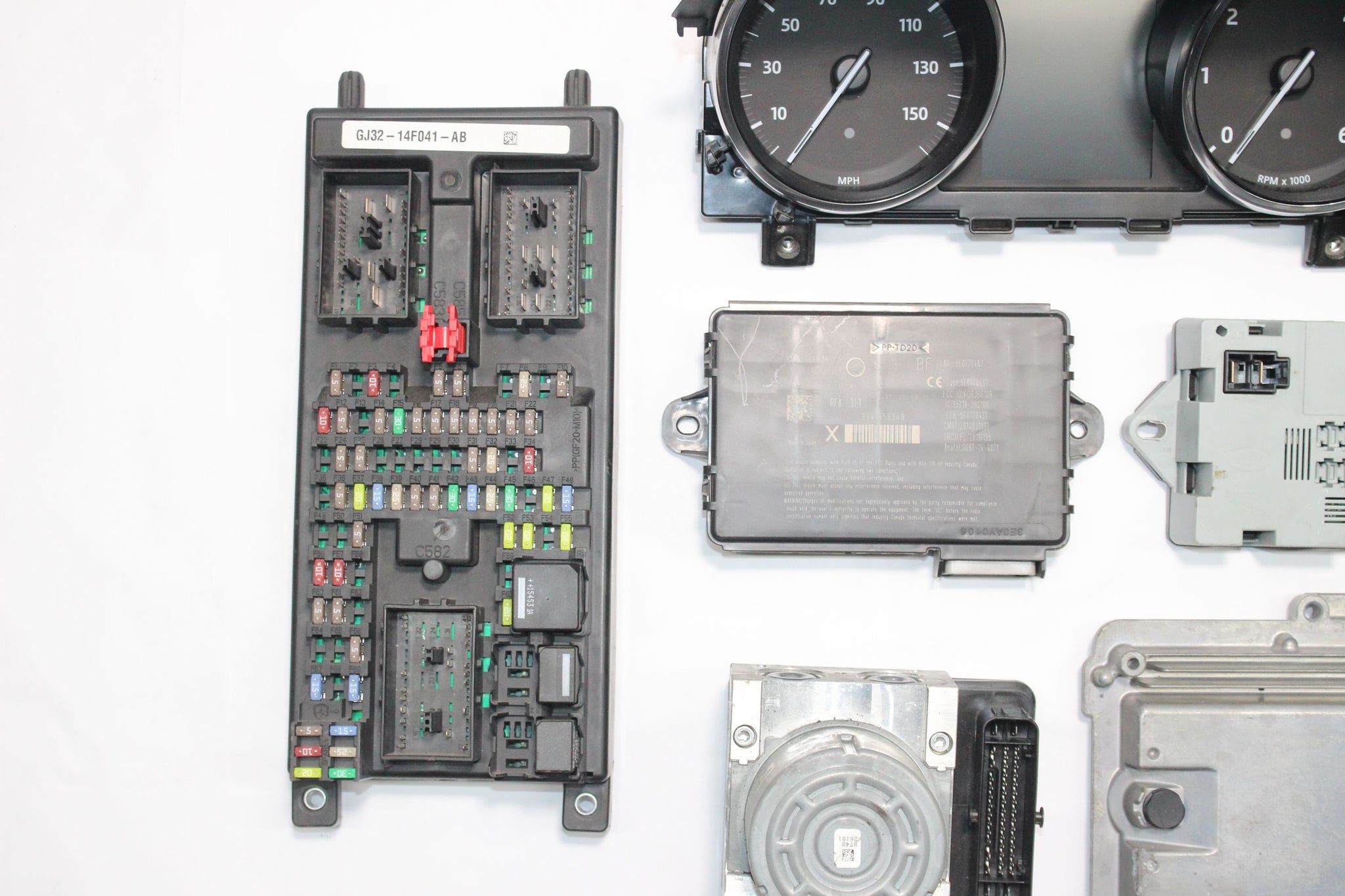 2016 RANGE ROVER EVOQUE 2.0 AUTO ECU KIT GX73-12C520-FAF