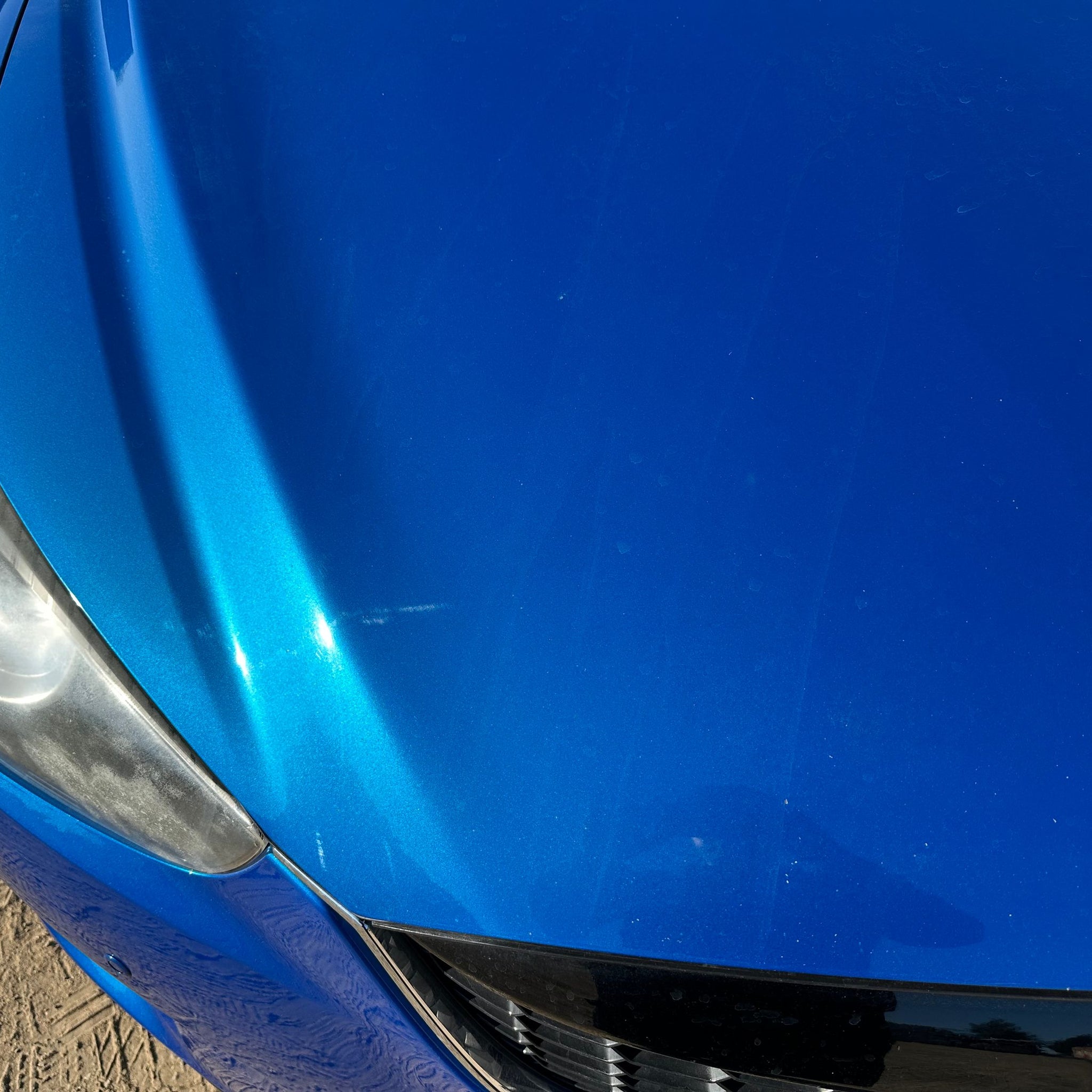 2013 MAZDA CX-5 BONNET 41B BLUE