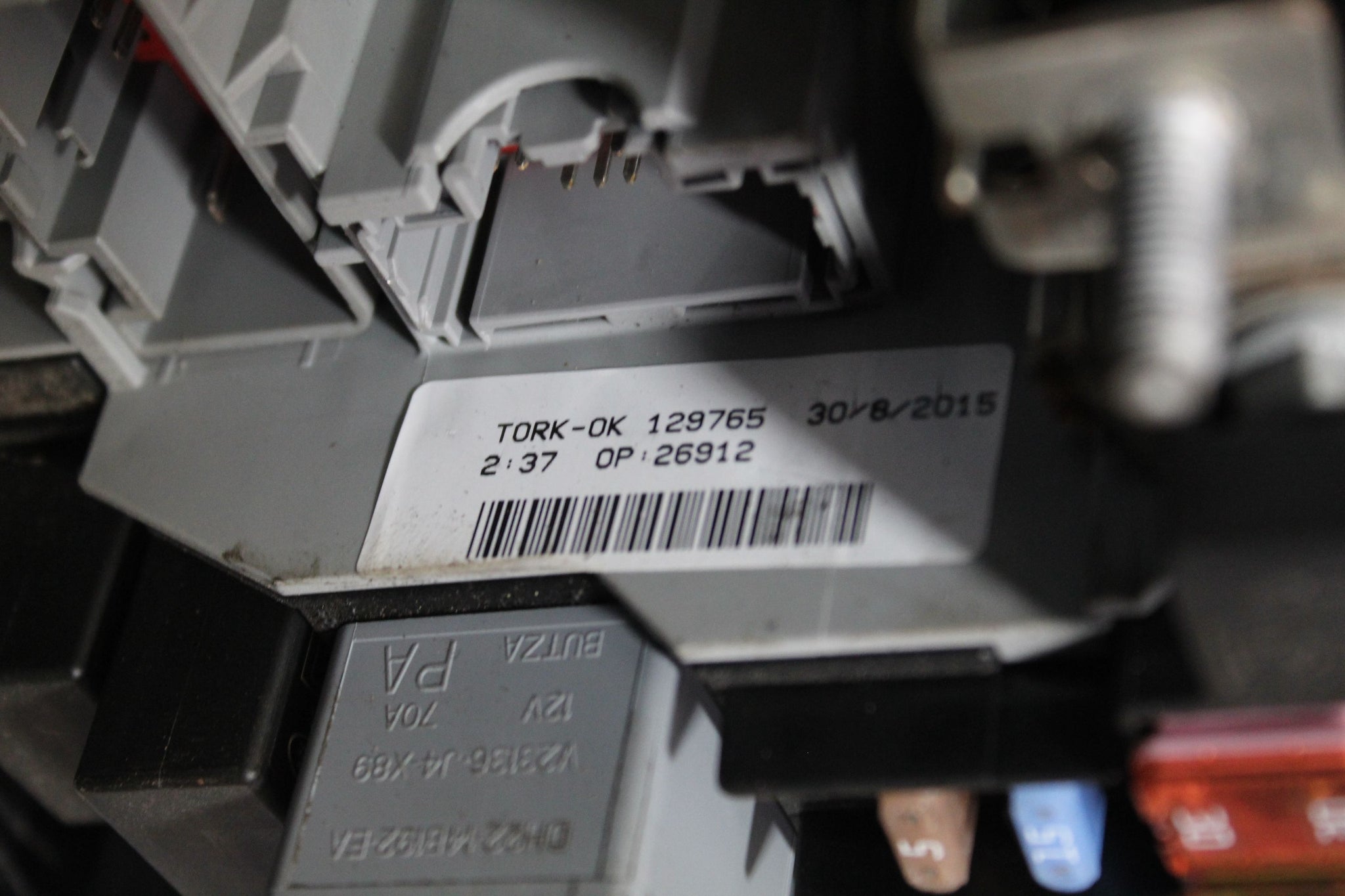 2015 LAND ROVER DISCOVERY SPORT 2.0 Fuse Box