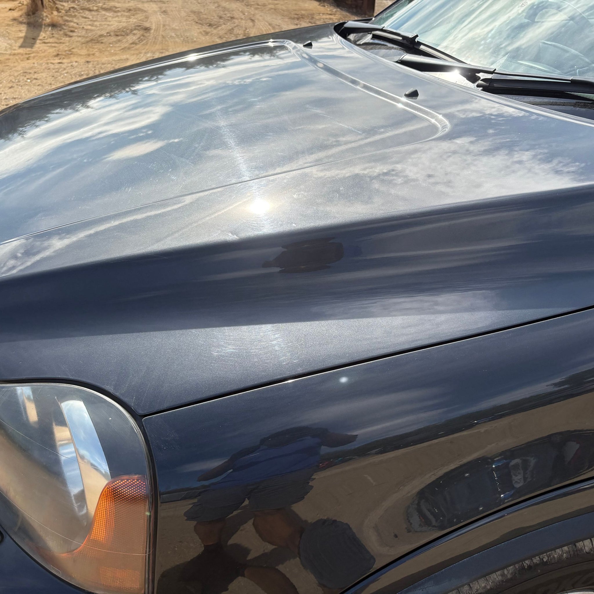 2010 VOLVO XC90 BONNET WITH GRILL 492-46 SAVILE GREY