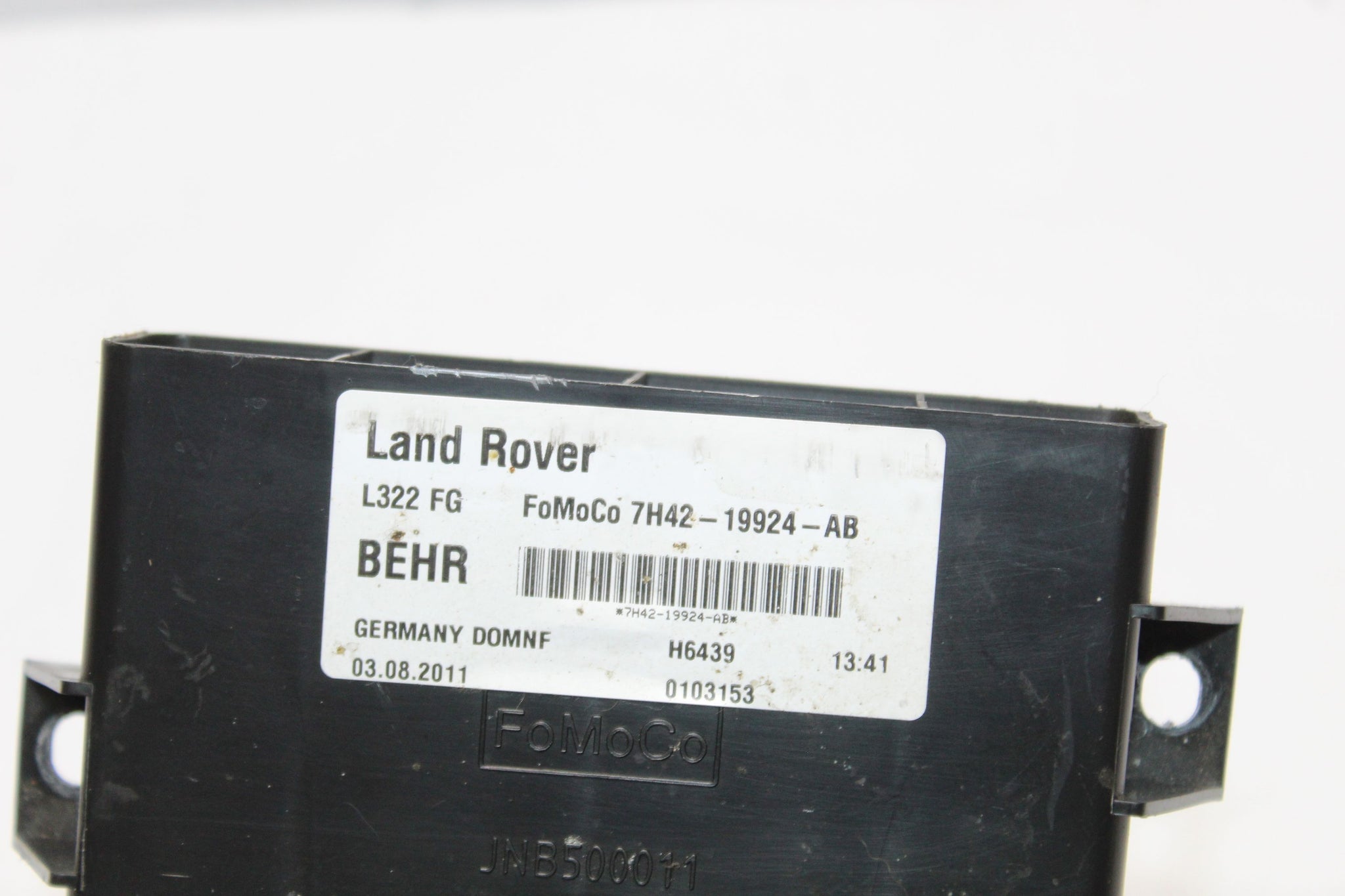 2011 RANGE ROVER VOGUE  L322 Rear Heater Blower Motor 7H42-19924-AB