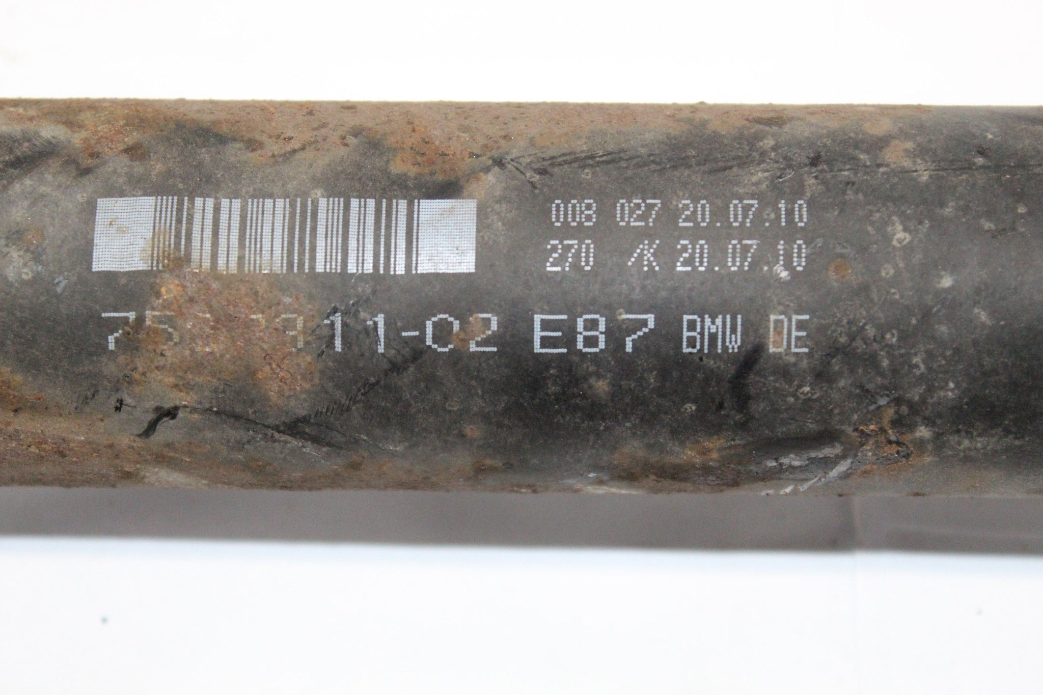 2010 BMW 1 Series E81 2.0 Manual Propshaft