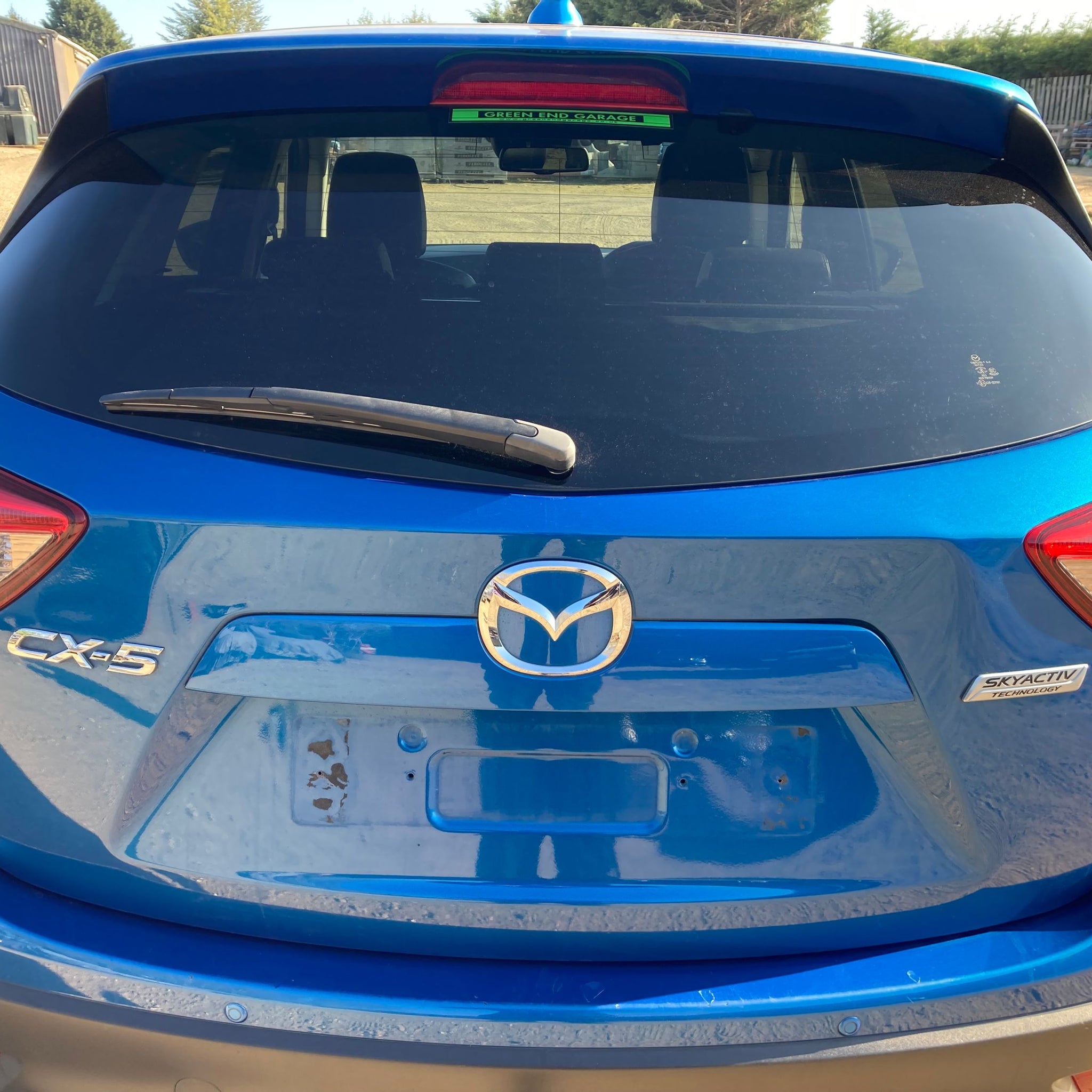 2013 MAZDA CX-5 COMPLETE TAILGATE BOOT 41B BLUE