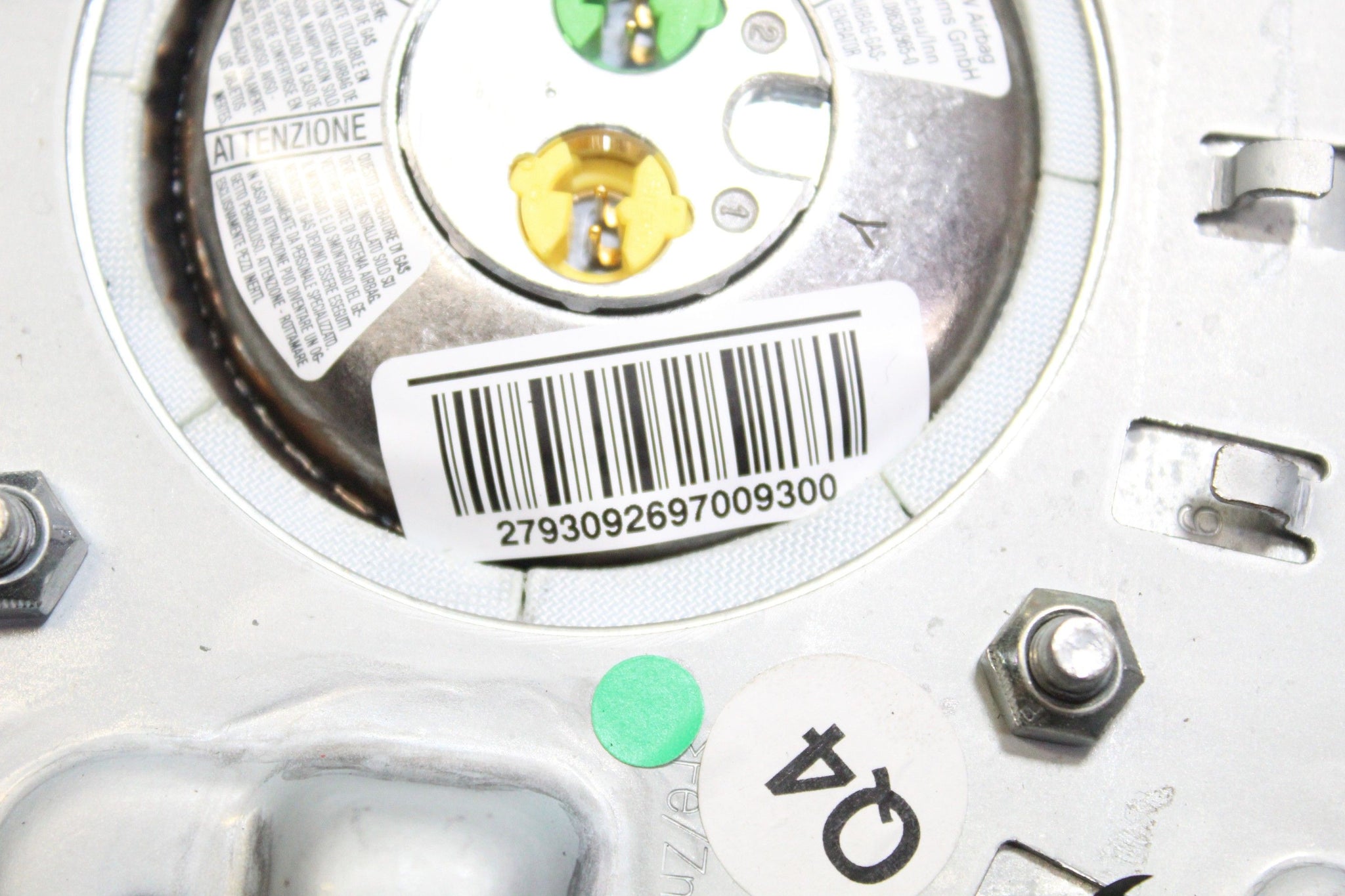 MERCEDES S Class W221 Steering Wheel Airbag with Controls A2218215851KZ
