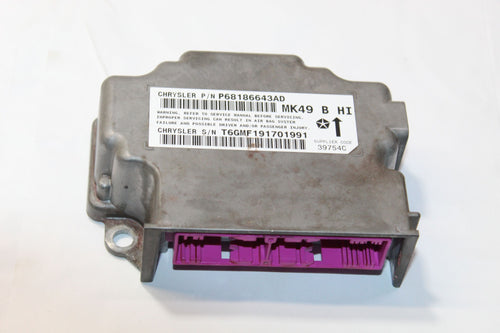 2014 JEEP COMPASS Airbag Control Module P68186643AD