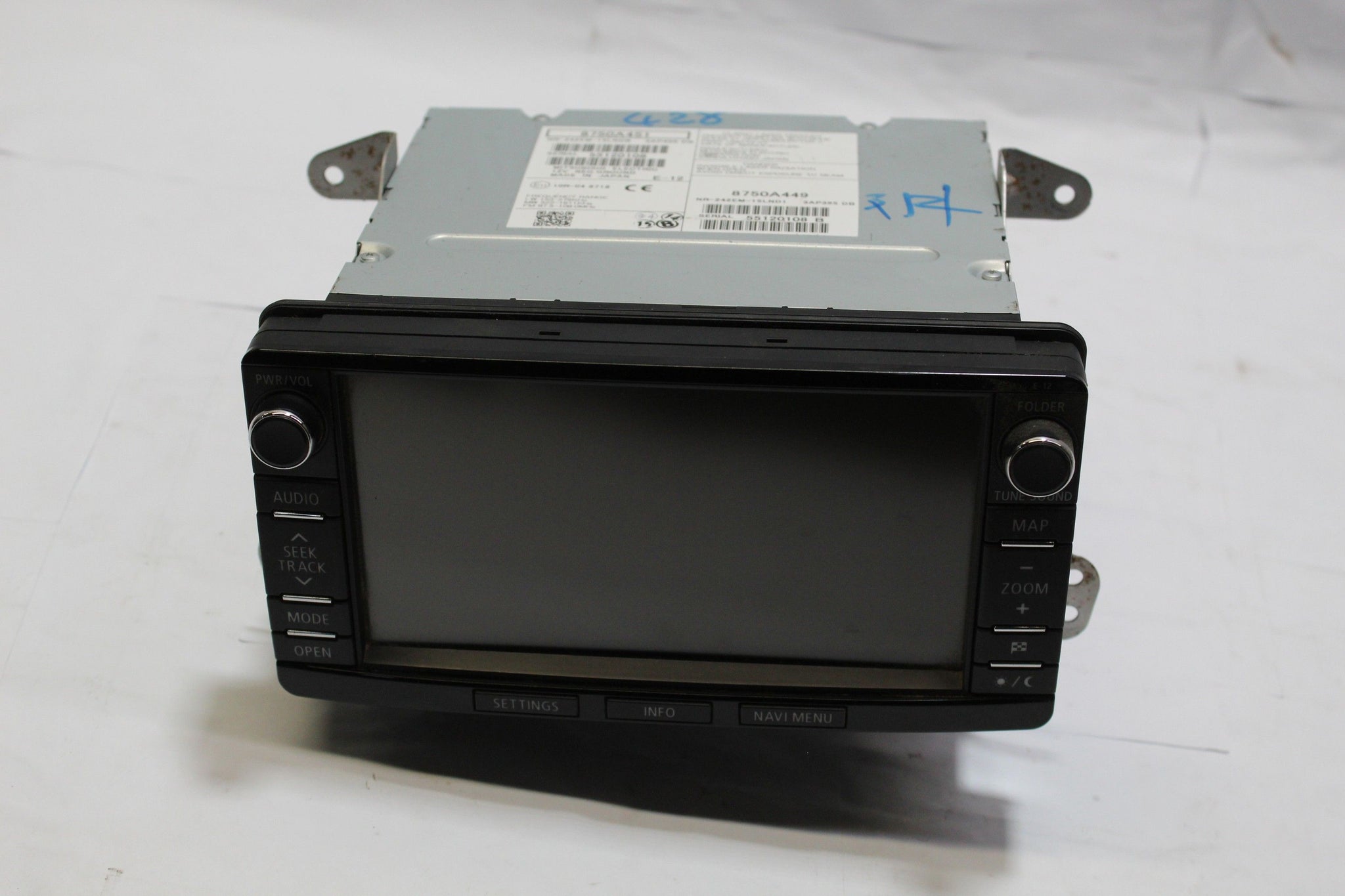2015 MITSUBISHI ASX CD Player Radio SAT NAV Head Unit 8750A451