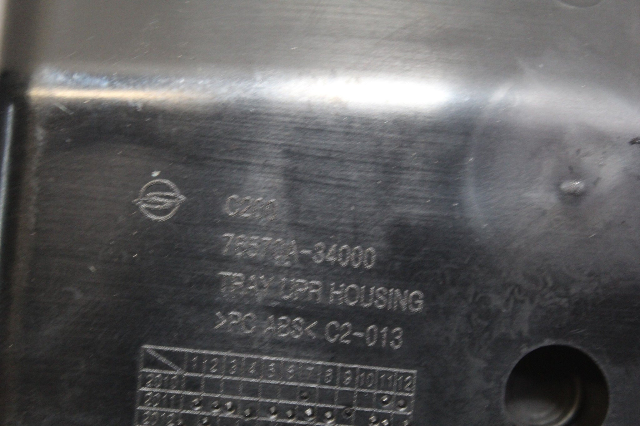 2013 Ssangyong Korando Storage Compartment Box 76570A-34000