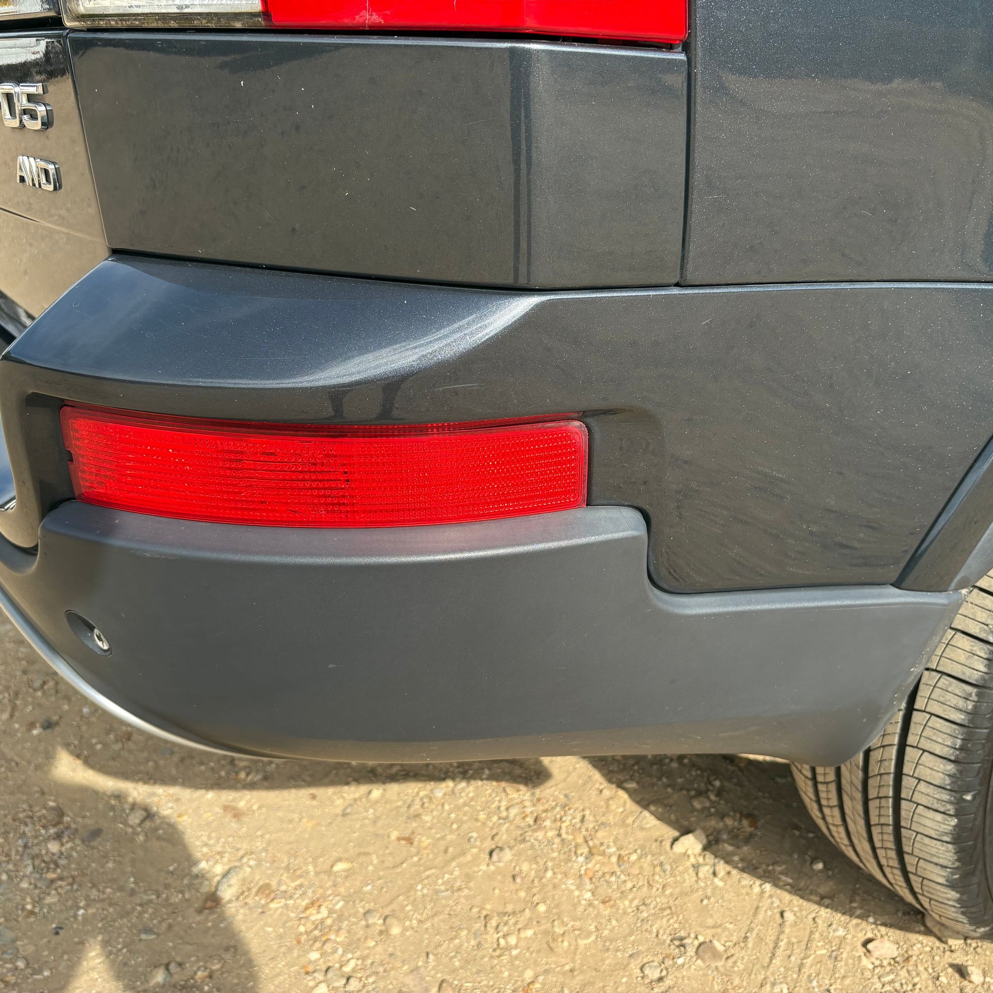 2010 VOLVO XC90 COMPLETE REAR BUMPER 492-46 SAVILE GREY