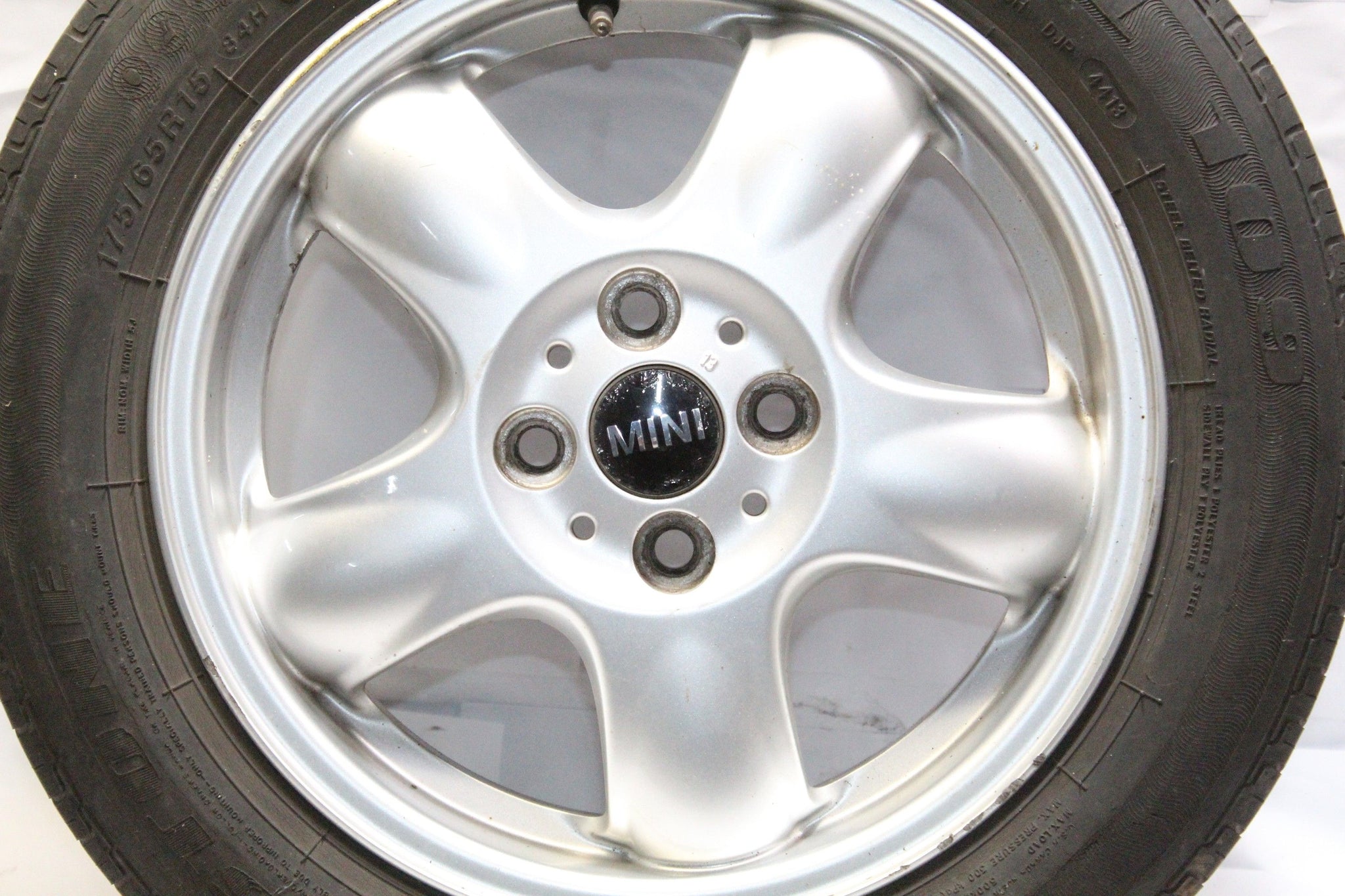 MINI COOPER R55 R56 R57 ALLOY WHEEL WITH TYRE 175 / 65 R15 3.6MM