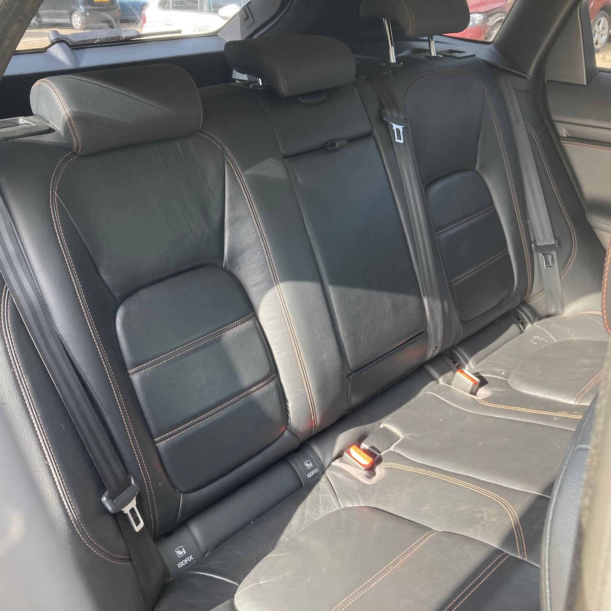 2017 JAGUAR F PACE REAR SEATS