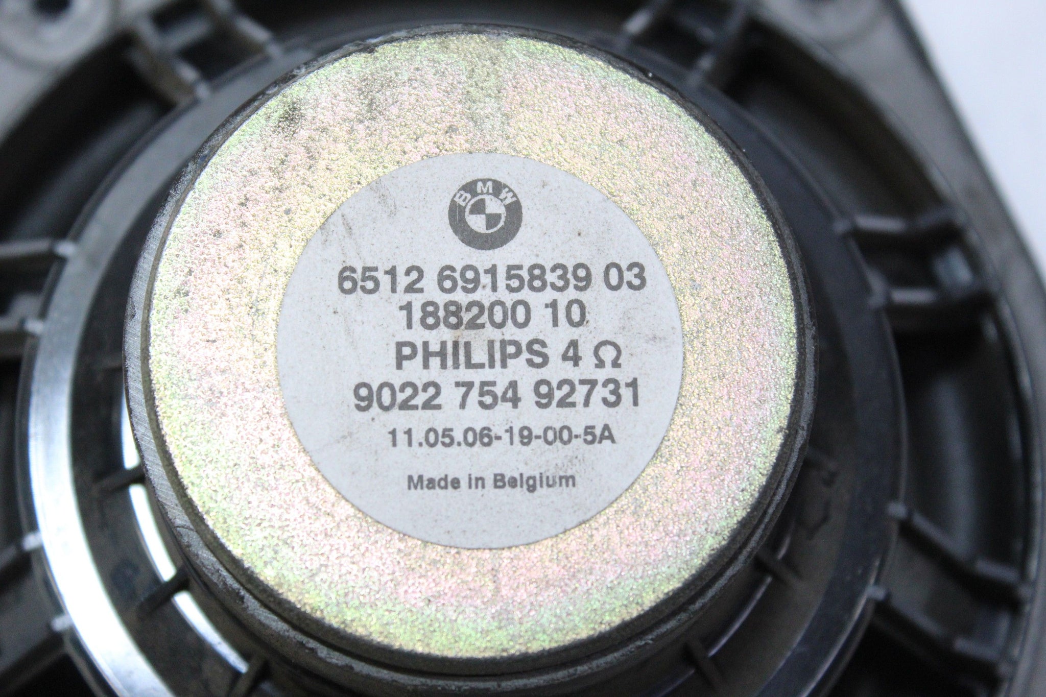 2006 BMW Z4 Front Door Speakers 6915839