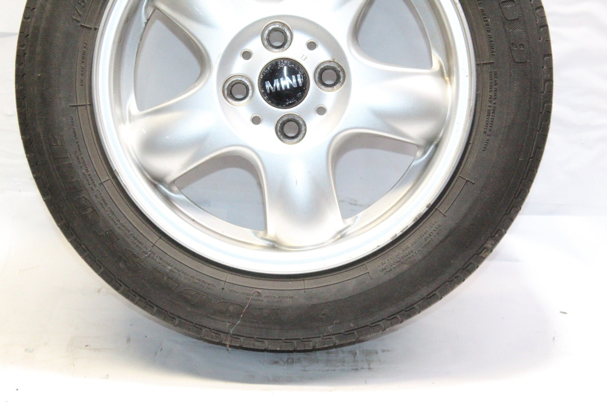 MINI COOPER R55 R56 R57 ALLOY WHEEL WITH TYRE 175 / 65 R15 3.6MM