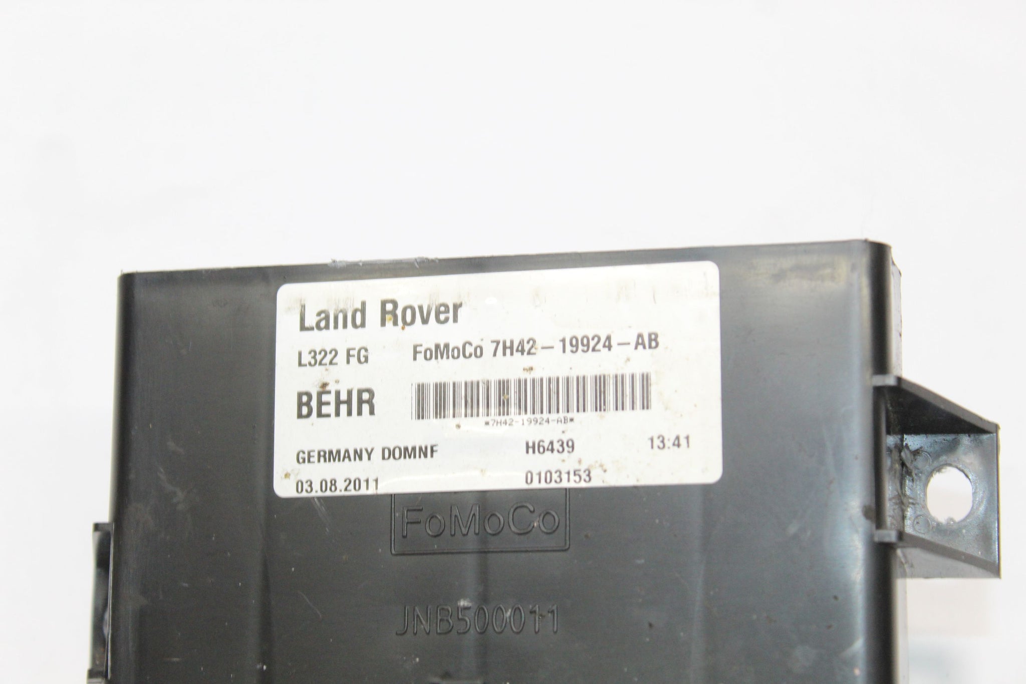 2011 RANGE ROVER VOGUE  L322 Rear Heater Blower Motor 7H42-19924-AB