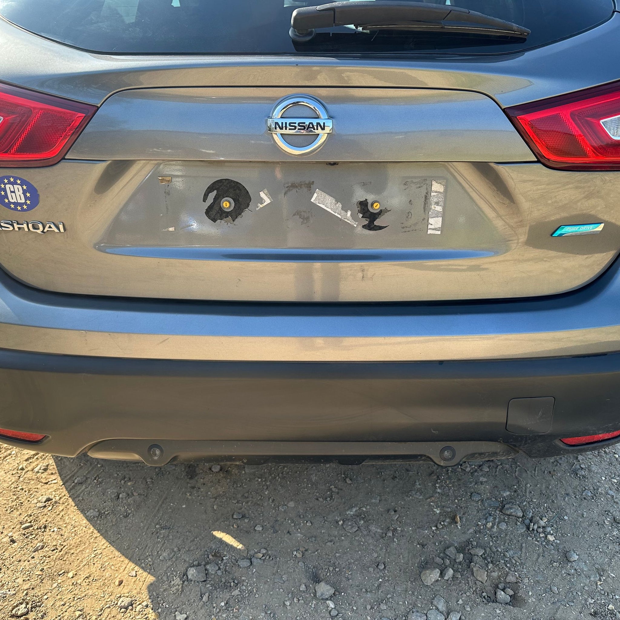 2015 NISSAN QASHQAI J11 COMPLETE REAR BUMPER