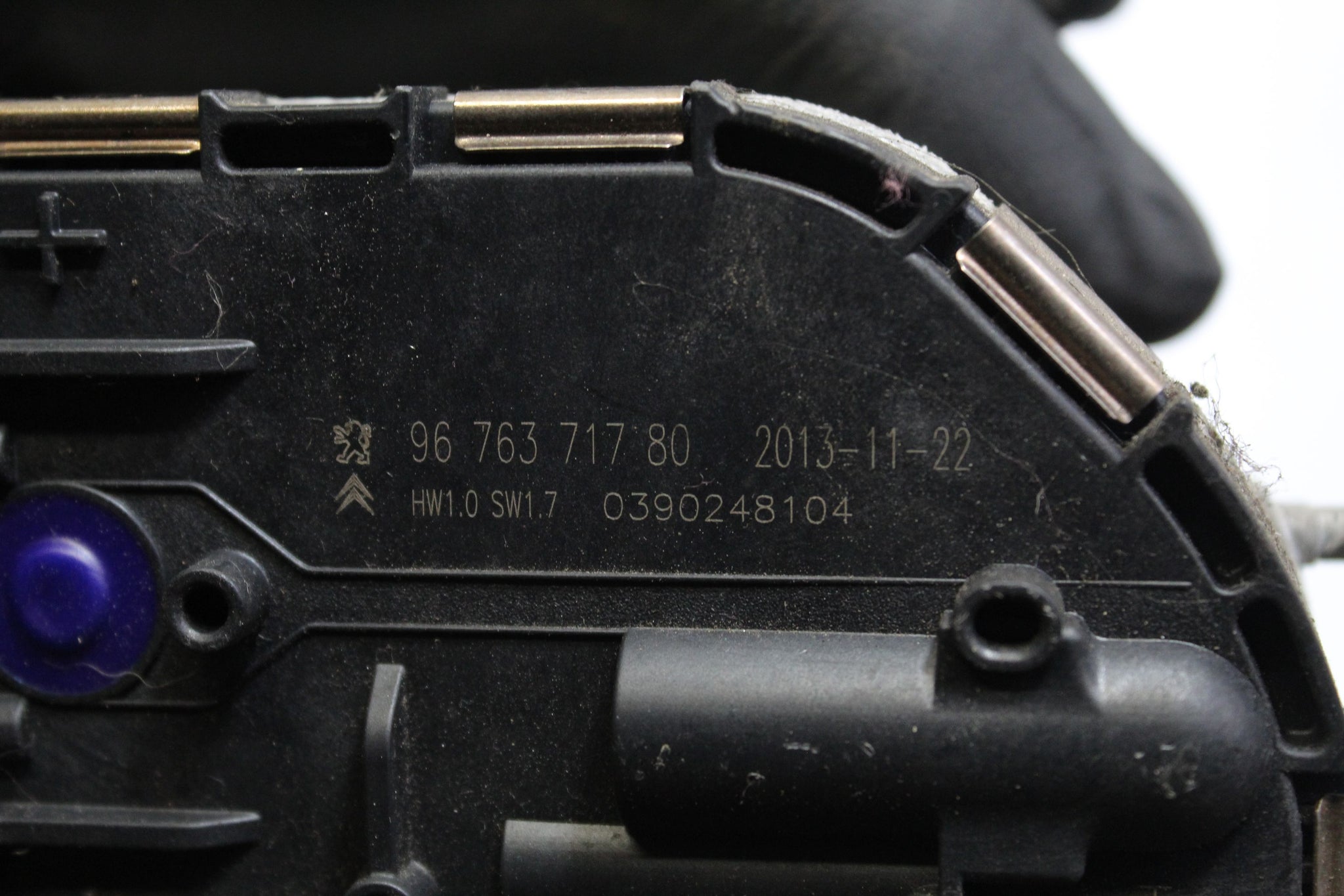 2014 CITROEN C4 GRAND PICASSO RIGHT SIDE FRONT WIPER MOTOR 9676371780