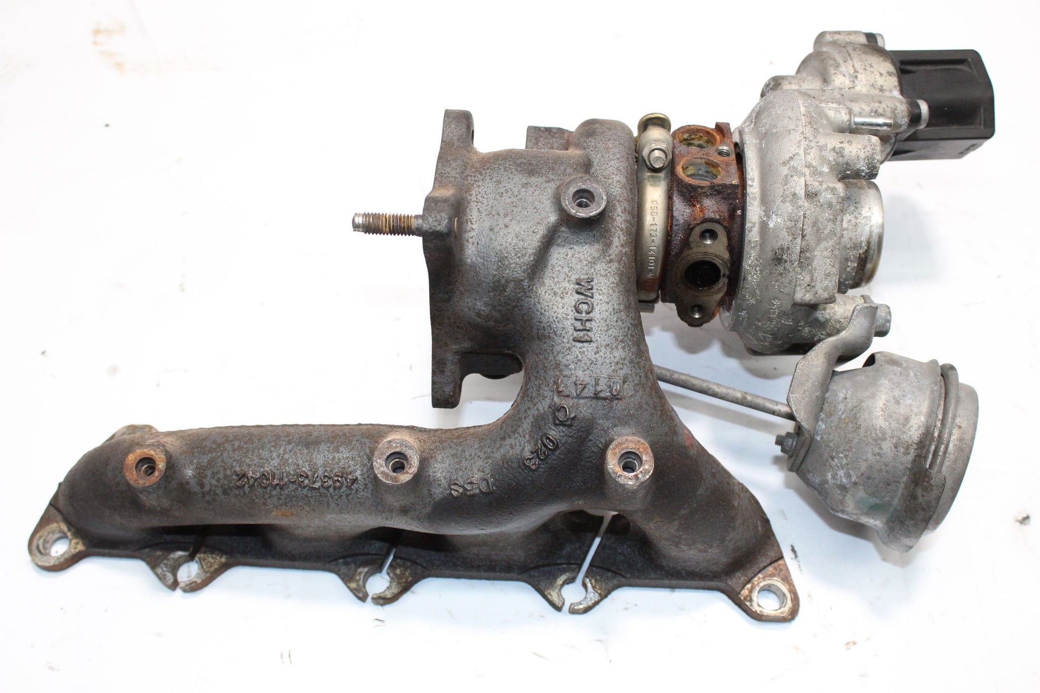 2011 AUDI A1 1.4 Turbo Turbocharger with Manifold 03C145702C