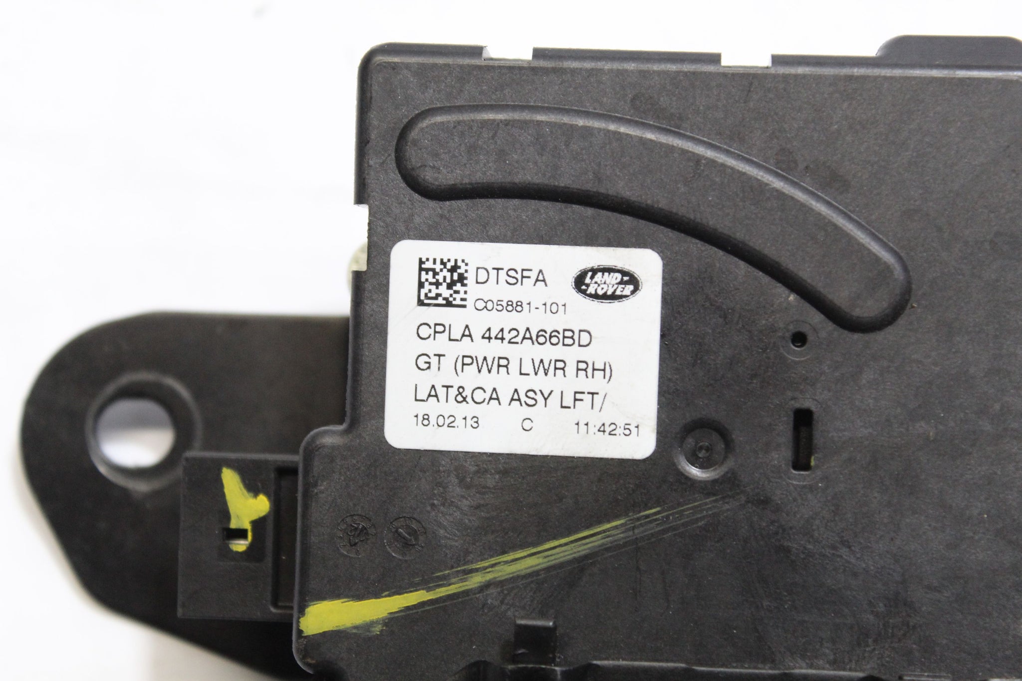 2013 RANGE ROVER VOGUE L405 RIGHT SIDE TAILGATE LOCK CPLA442A66BD