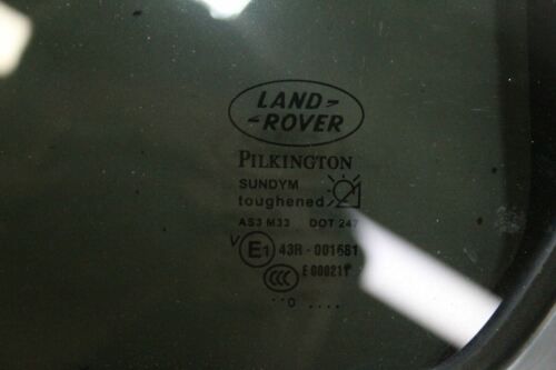 2010 LAND ROVER DISCOVERY 4 LEFT SIDE REAR DOOR WINDOW GLASS QUARTER PANEL