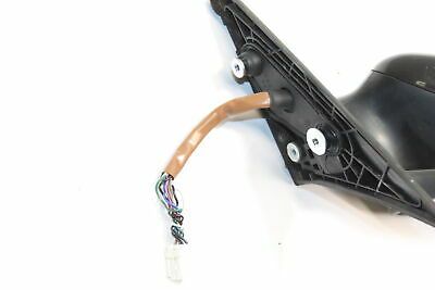 2009 SUBARU OUTBACK RIGHT SIDE FRONT WING MIRROR 32J OBSIDIAN BLACK PEARL