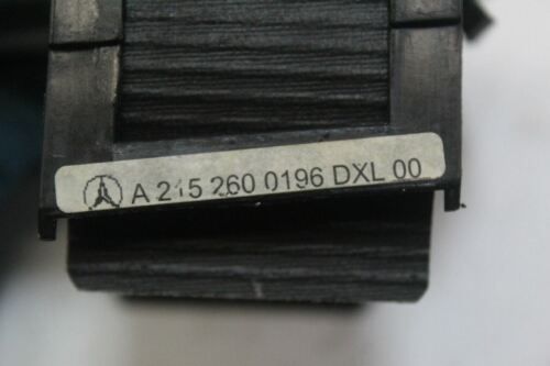 2000 MERCEDES CL500 W215 5.0 GEAR SELECTOR SURROUND TRIM A2152600196