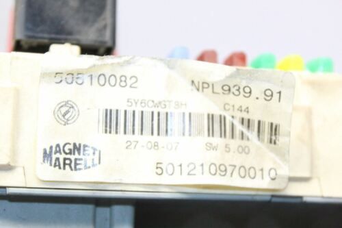 2008 ALFA ROMEO 159 1.9 FUSE RELAY BOX 50510082