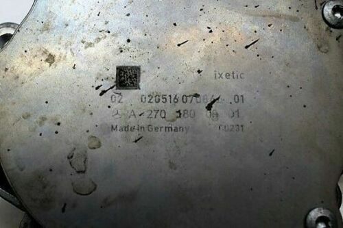 2016 MERCEDES C CLASS W205 2.0 VACUUM PUMP A2701800901