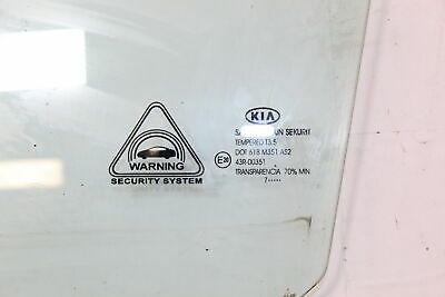 2008 KIA SPORTAGE LEFT SIDE FRONT WINDOW 43R-00351