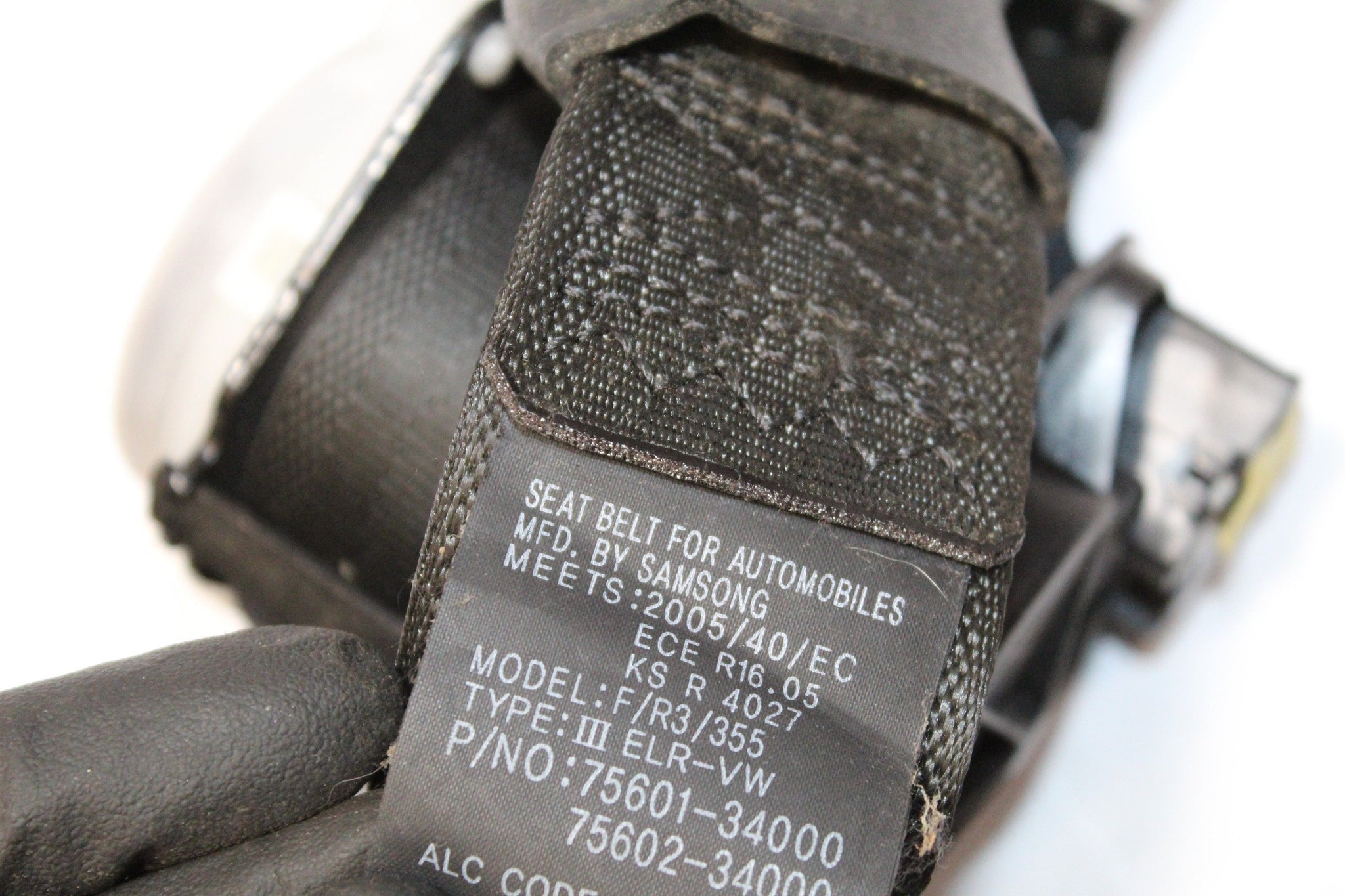 Ssangyong Korando Seat Belt Reel Right Rear 75601-34000 2017