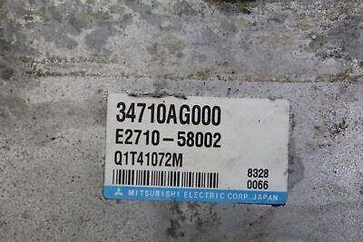 2010 SUBARU LEGACY 2.0 POWER STEERING MODULE ECU 34710AG000