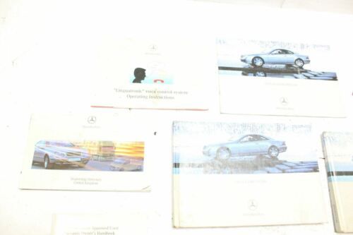 2000 MERCEDES CL500 W215 collection of owner hand books