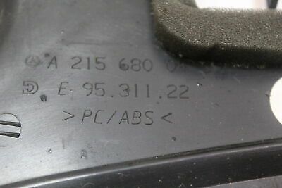 2000 MERCEDES CL500 W215 LEFT SIDE DASHBOARD LOWER TRIM PANEL A2156800439