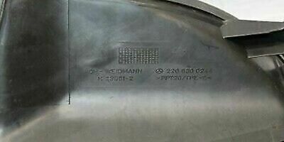 2002 MERCEDES CL500 W215 CABIN AIR FILTER BOX INTAKE DUCT 2208300244