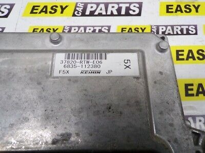 2012 HONDA CR-Z 1.5 HYBRID ENGINE CONTROL UNIT ECU 37820-RTW-E06