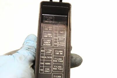 2006 NISSAN MURANO Z50 3.5 V6 ENGINE BAY FUSE RELAY BOX 24382CA010