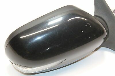 2009 SUBARU OUTBACK RIGHT SIDE FRONT WING MIRROR 32J OBSIDIAN BLACK PEARL