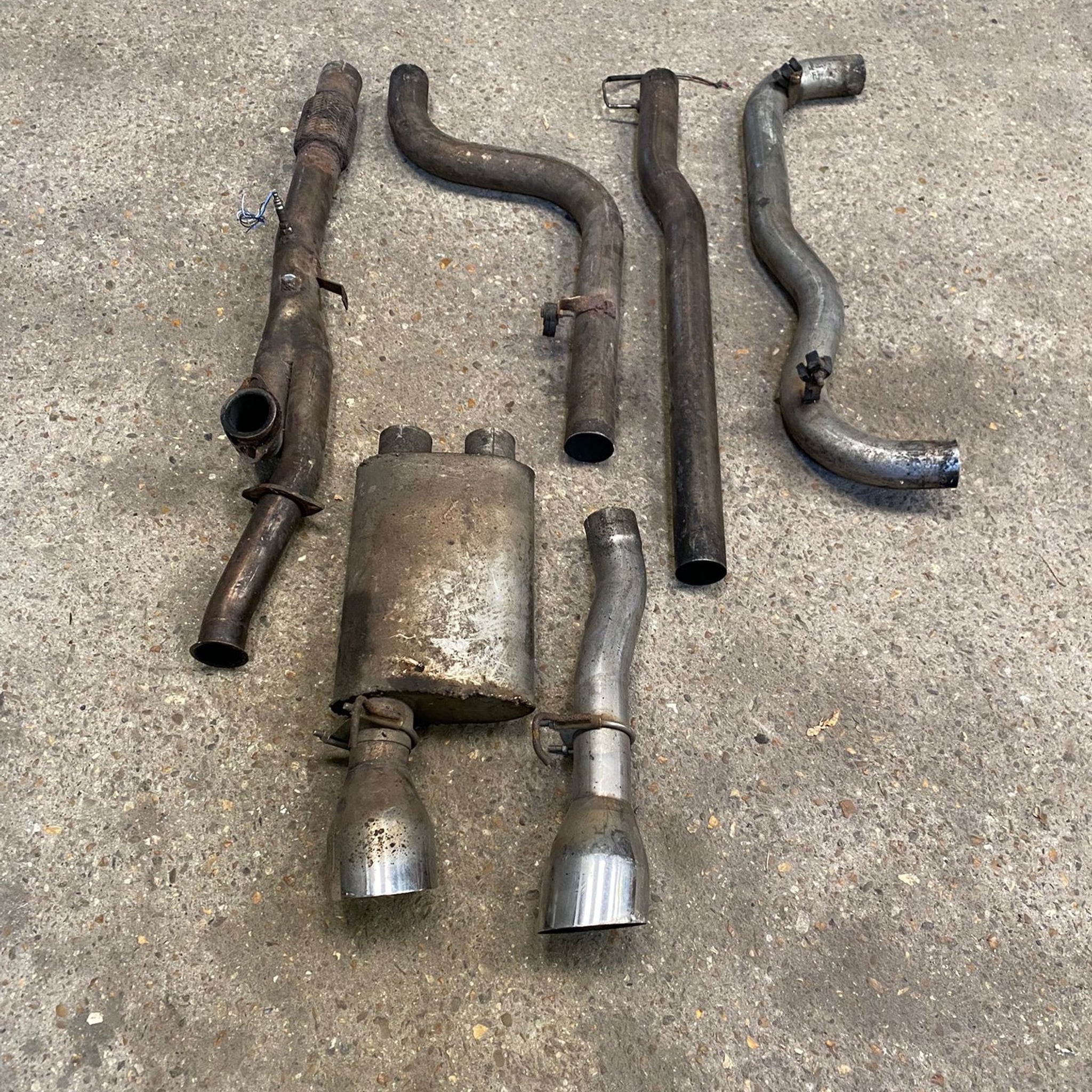 MITSUBISHI GTO exhaust system cat back 5" 1991