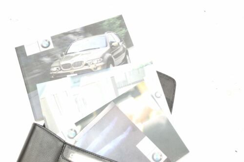 2004 BMW X5 E53 3.0 OWNERS HAND BOOKS WITH WALLET