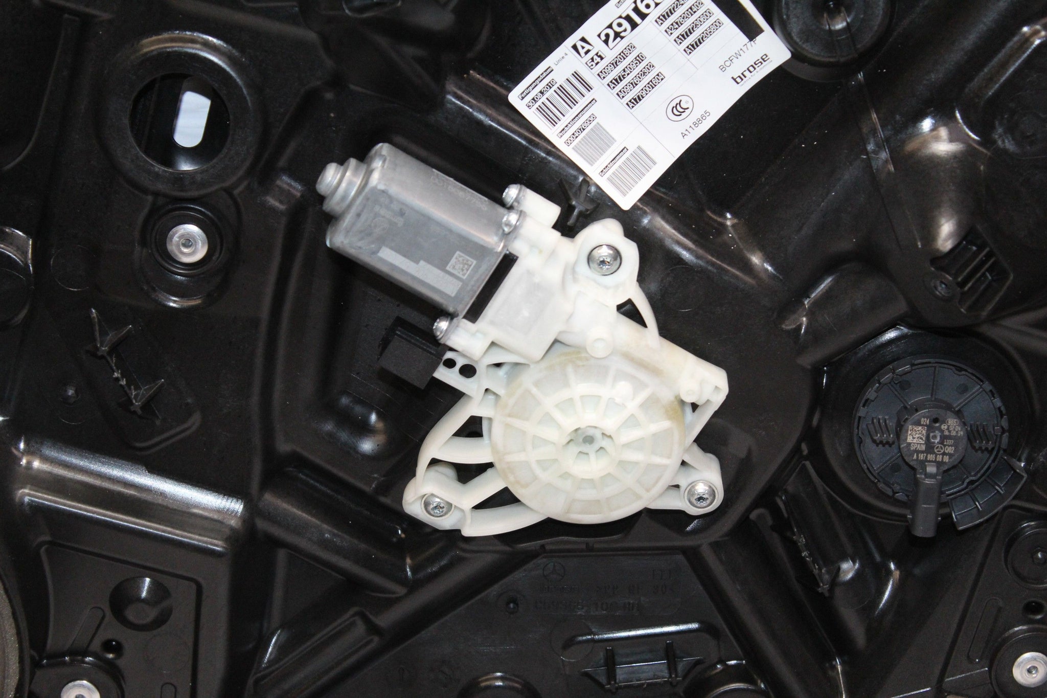 Mercedes Benz A Class W177 Window Regulator Motor Right Front A0997201802 2019