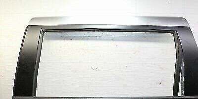 2007 KIA SEDONA LEFT SIDE REAR DOOR 6C CLEAR SILVER METALLIC
