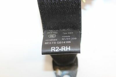 2012 CHEVROLET ORLANDO RIGHT SIDE REAR 2ND ROW SEAT BELT