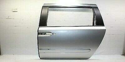 2007 KIA SEDONA LEFT SIDE REAR DOOR 6C CLEAR SILVER METALLIC