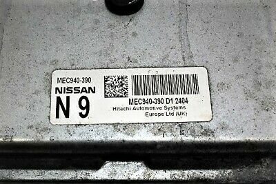 2012 NISSAN JUKE 1.6 ENGINE CONTROL UNIT ECU MEC940-390