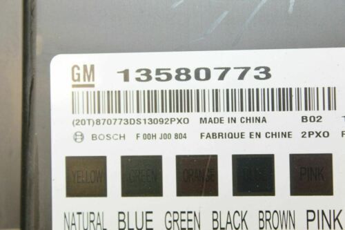 2013 CHEVROLET ORLANDO COMFORT MODULE 13580773