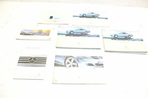 2000 MERCEDES CL500 W215 collection of owner hand books