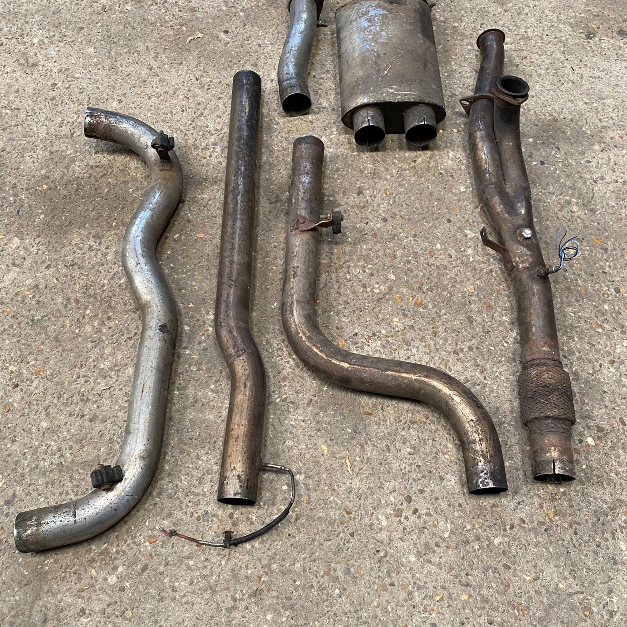 MITSUBISHI GTO exhaust system cat back 5" 1991